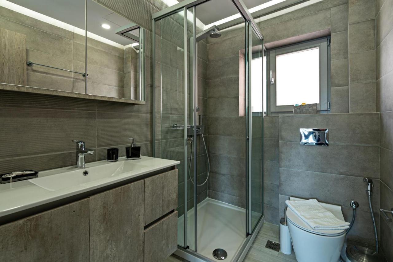 White & Gray Apartment Rethymno  Luaran gambar