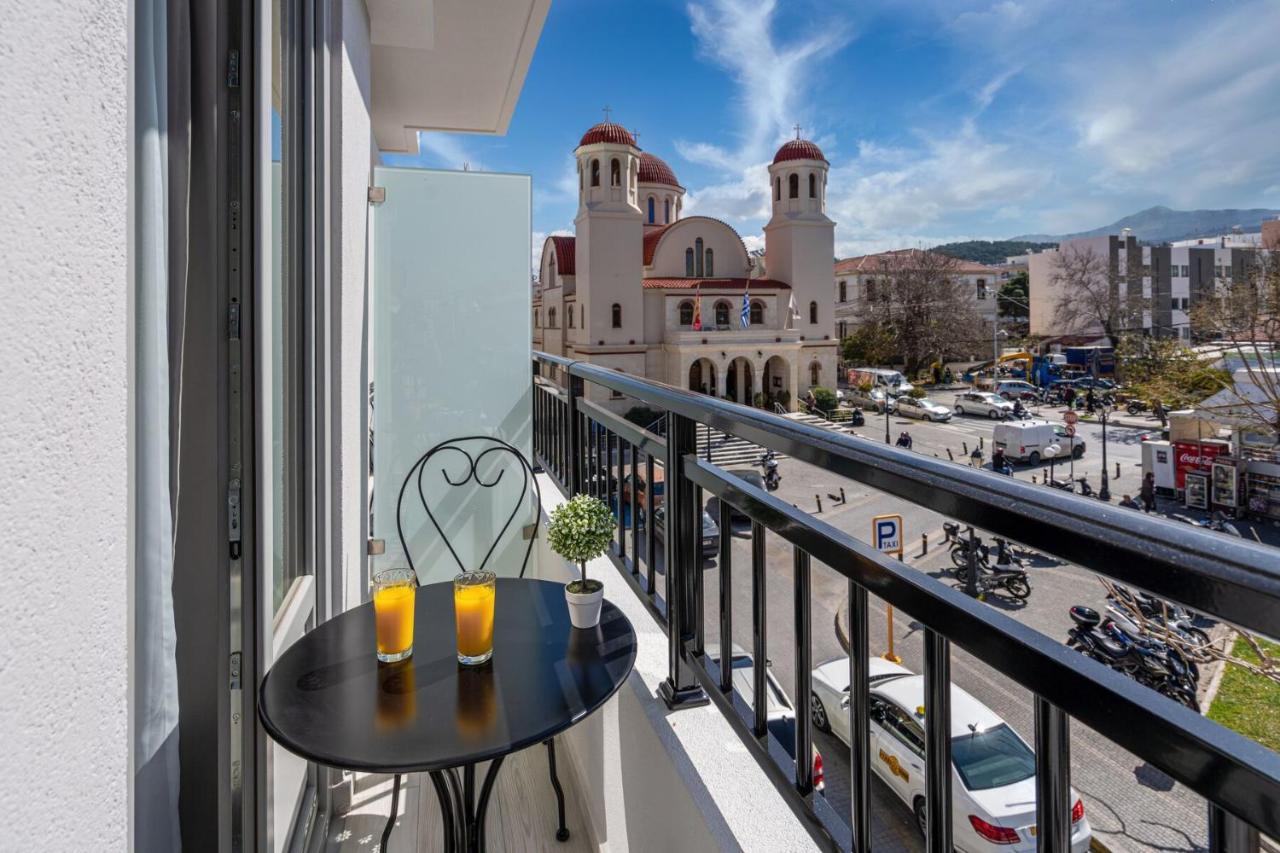 White & Gray Apartment Rethymno  Luaran gambar