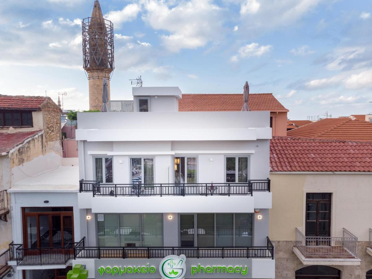 White & Gray Apartment Rethymno  Luaran gambar
