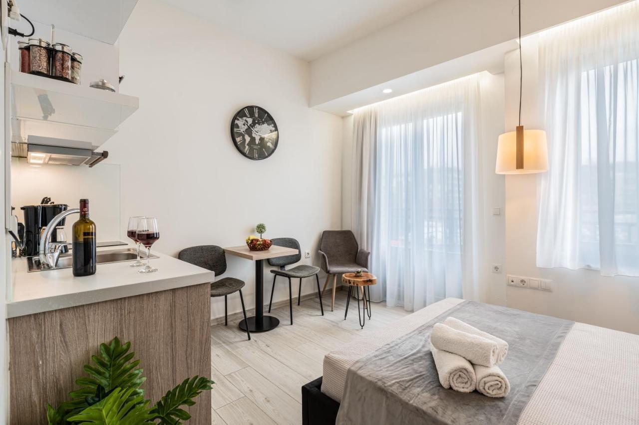 White & Gray Apartment Rethymno  Luaran gambar