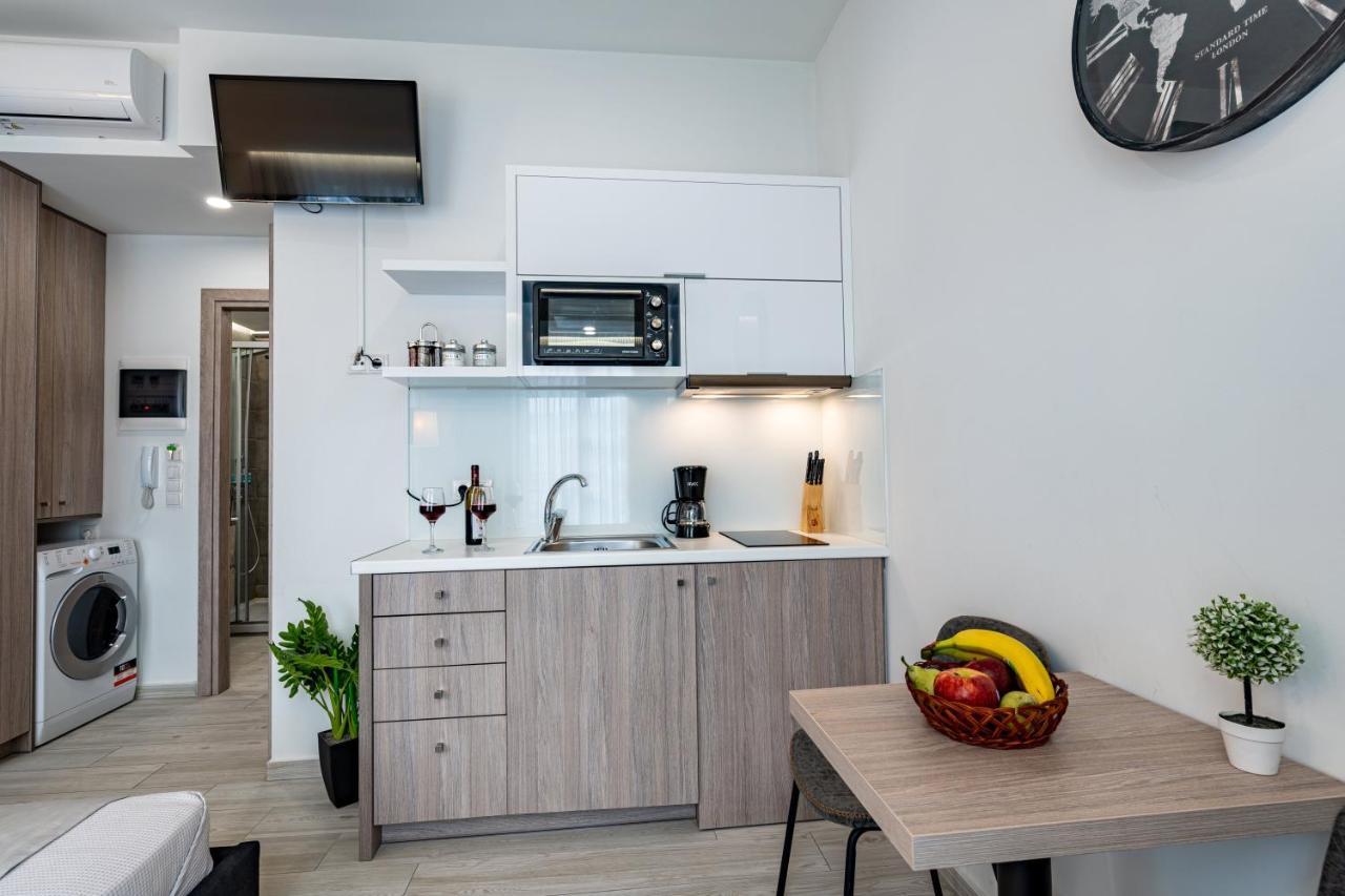 White & Gray Apartment Rethymno  Luaran gambar
